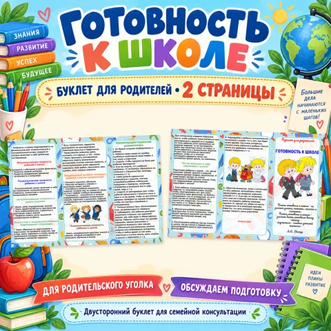 Буклет для родителей "Готовность к школе"