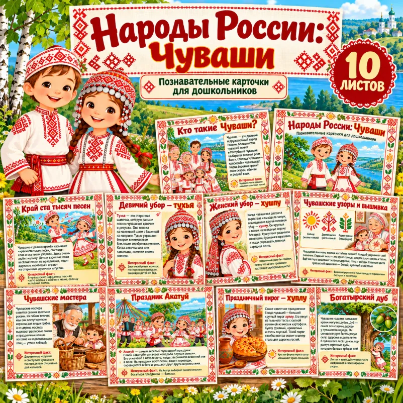 Народы России: Чуваши — обложка