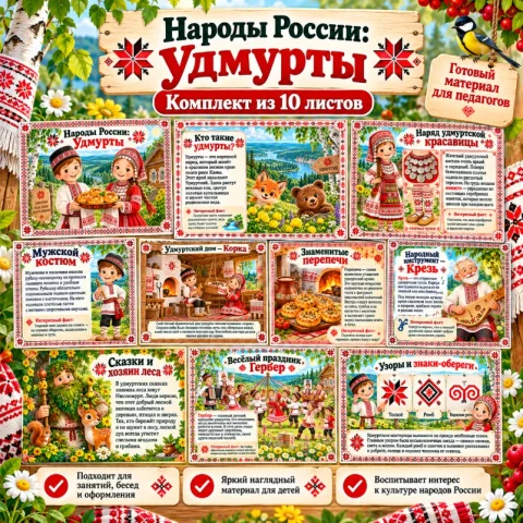 Народы России: Удмурты