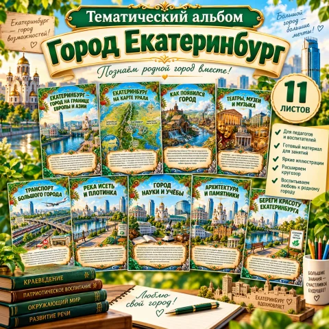 Тематический альбом "Город Екатеринбург"