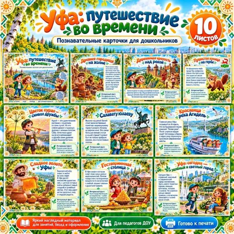 Уфа: путешествие во времени — обложка