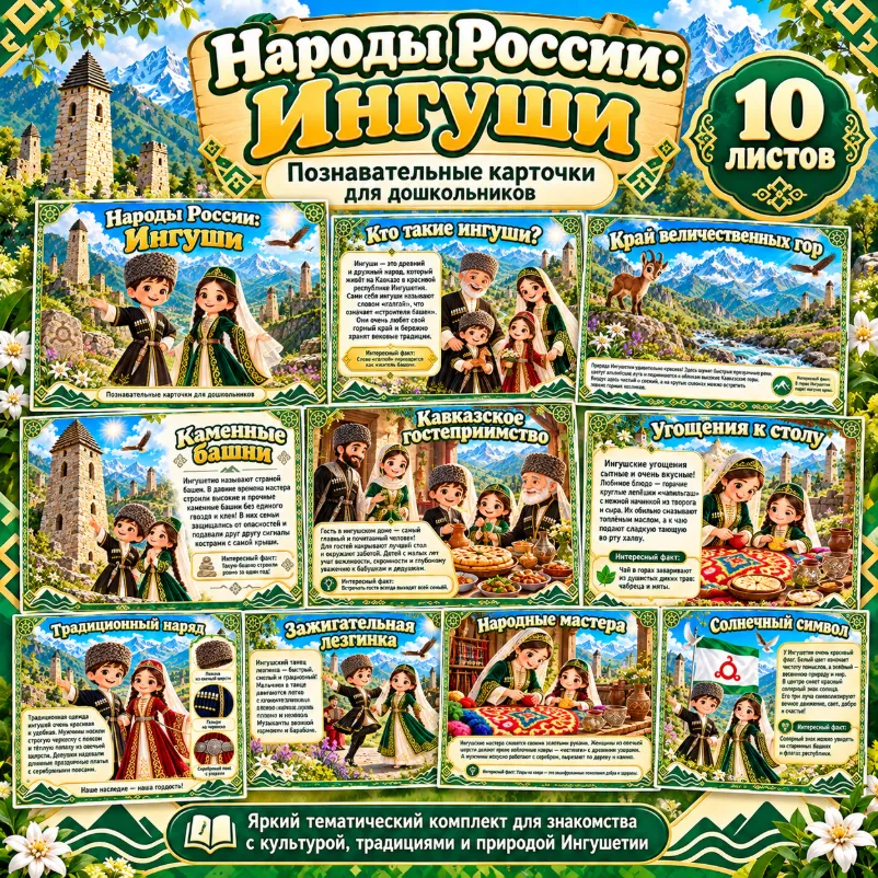 Народы России: Ингуши — обложка