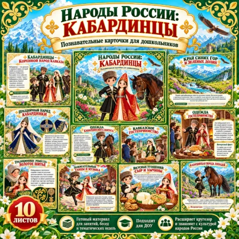 Народы России: Кабардинцы