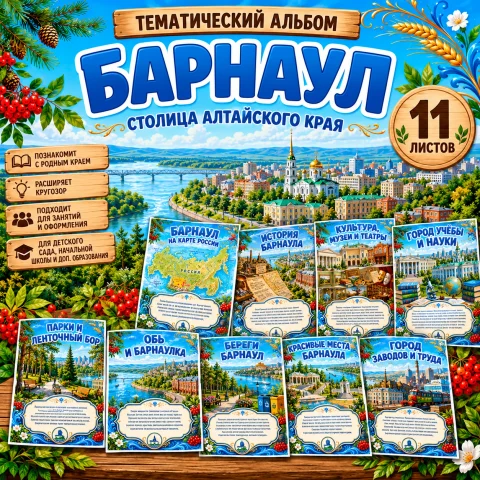 Тематический альбом "Город Барнаул"