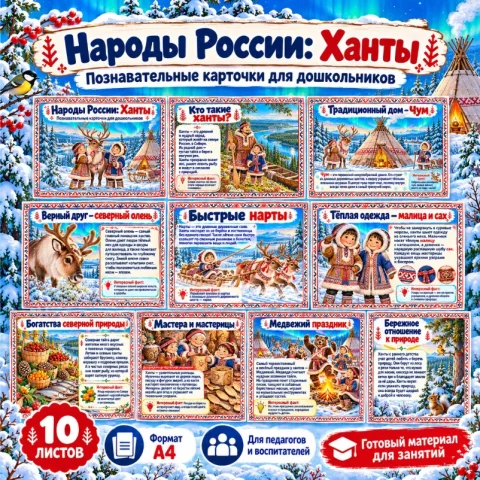 Народы России: Ханты — удивительный мир северной тайги