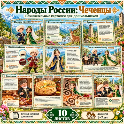 Народы России: Чеченцы
