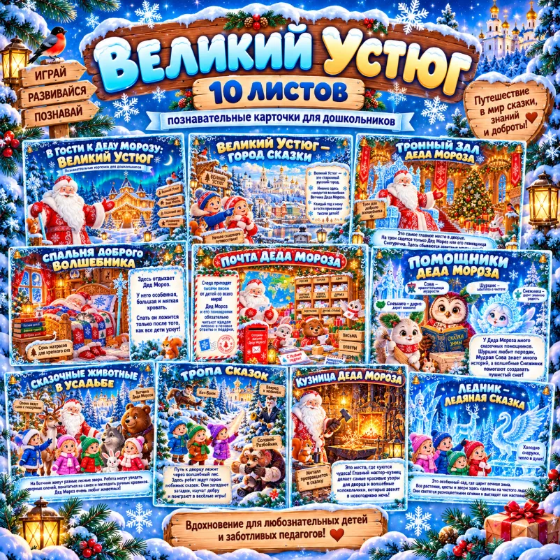 В гости к Деду Морозу: Великий Устюг — обложка