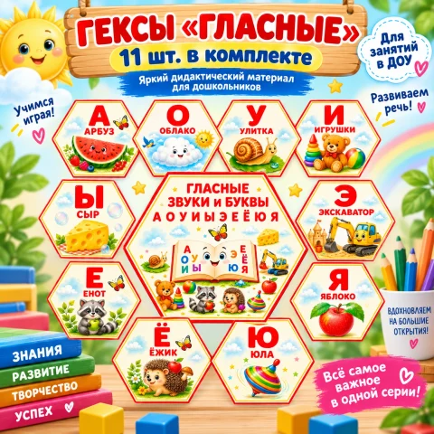 Гексы «Гласные»