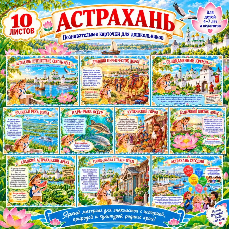 «Астрахань: путешествие сквозь века» — обложка