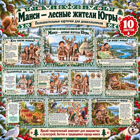 Манси - лесные жители Югры