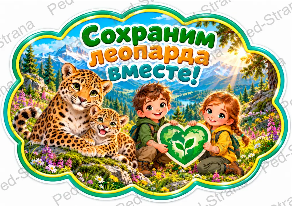 Речевые облачка "День дальневосточного леопарда" — страница-пример 8