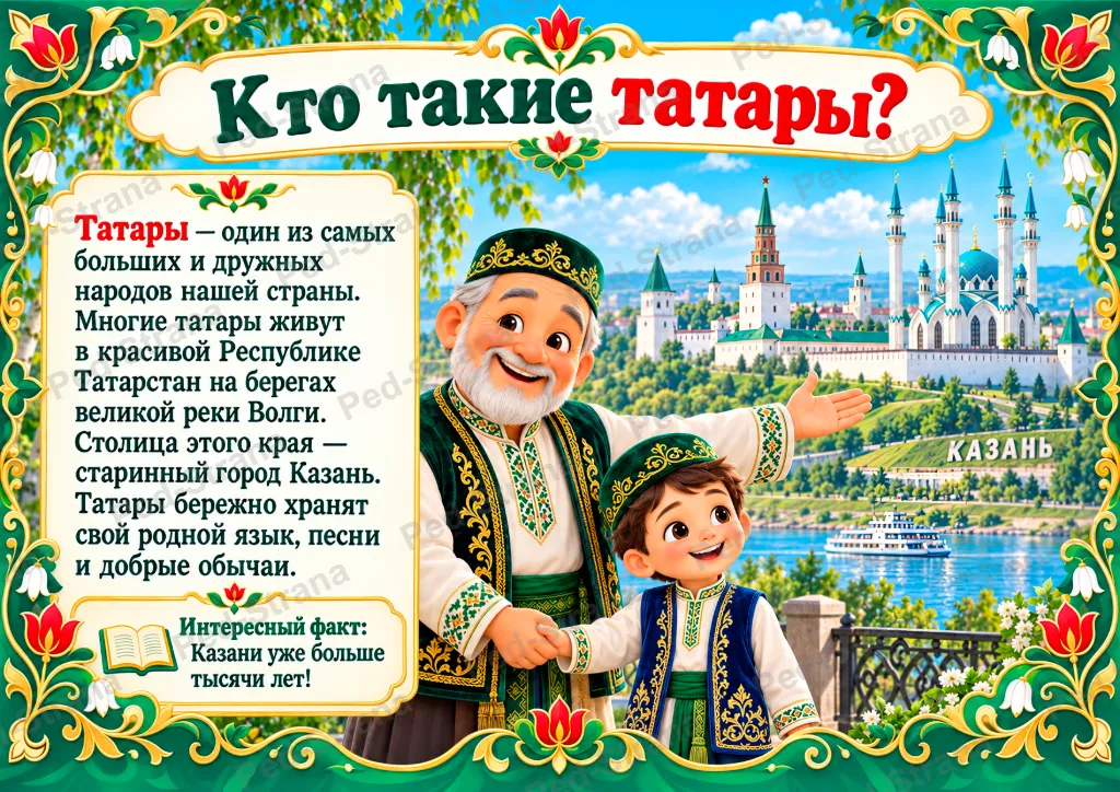 Народы России: Татары — страница-пример 1