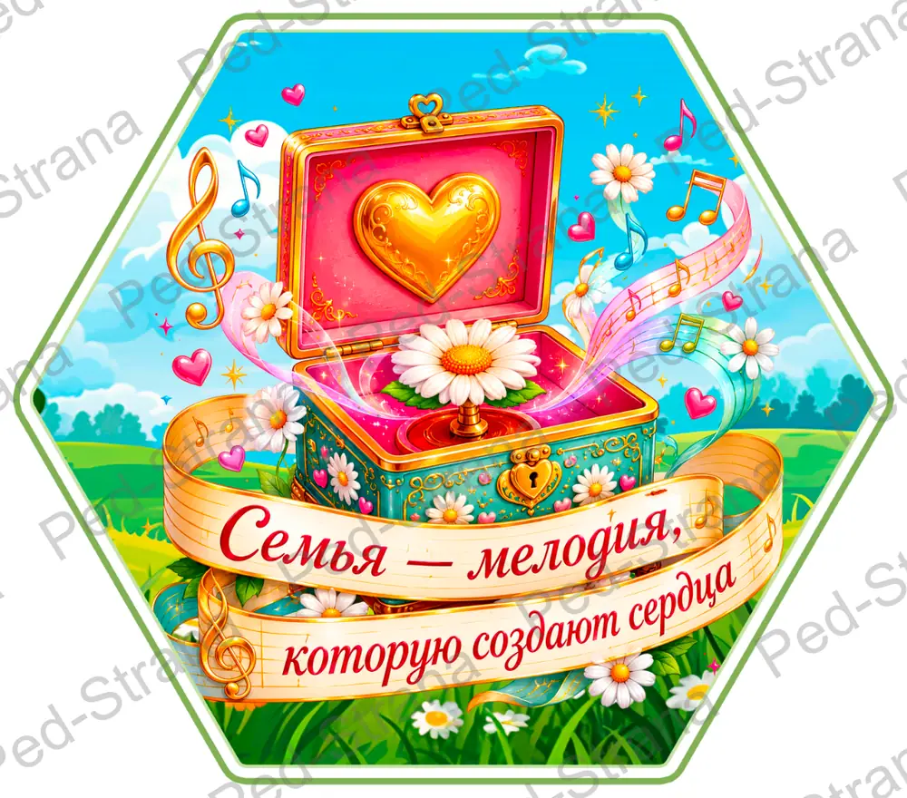 Гексы «Моя семья» — страница-пример 9