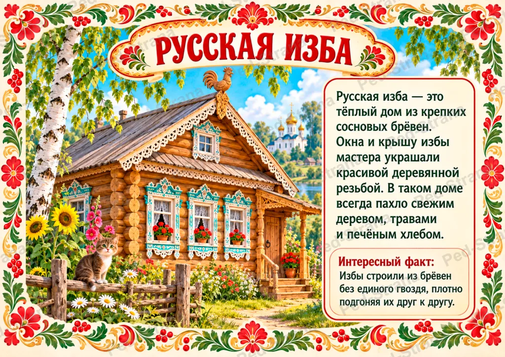 Народы России: Русские — страница-пример 1