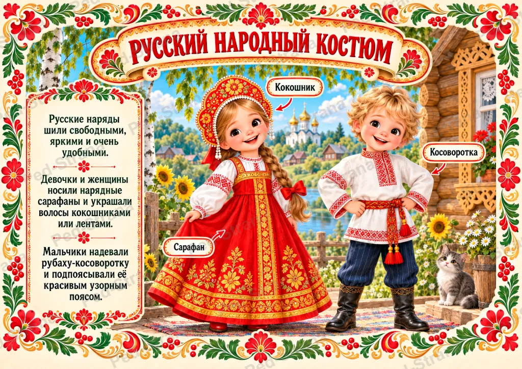 Народы России: Русские — страница-пример 3