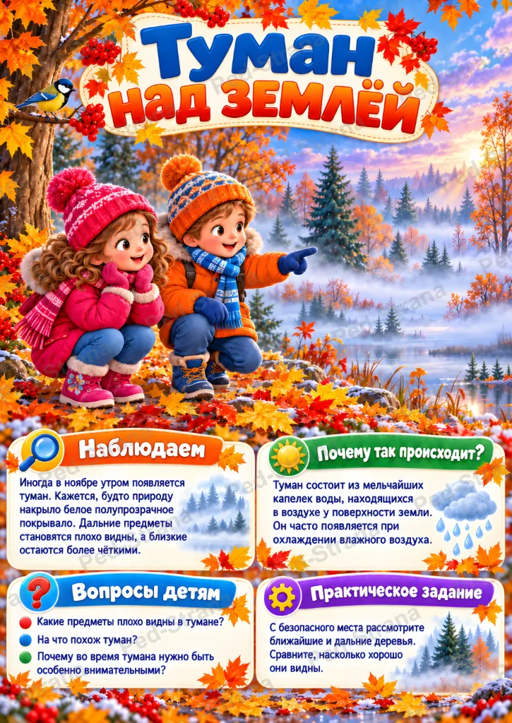 Картотека наблюдений в ноябре — страница-пример 4