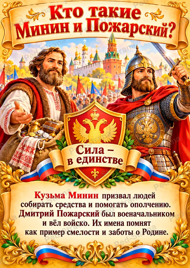 Папка-передвижка «День народного единства» — страница-пример 3