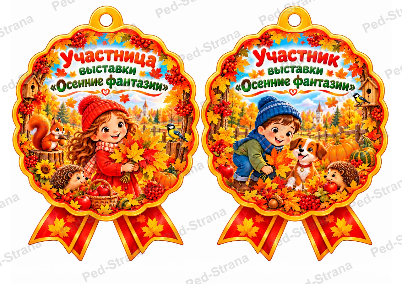 Оформление выставки «Осенние фантазии» — страница-пример 4