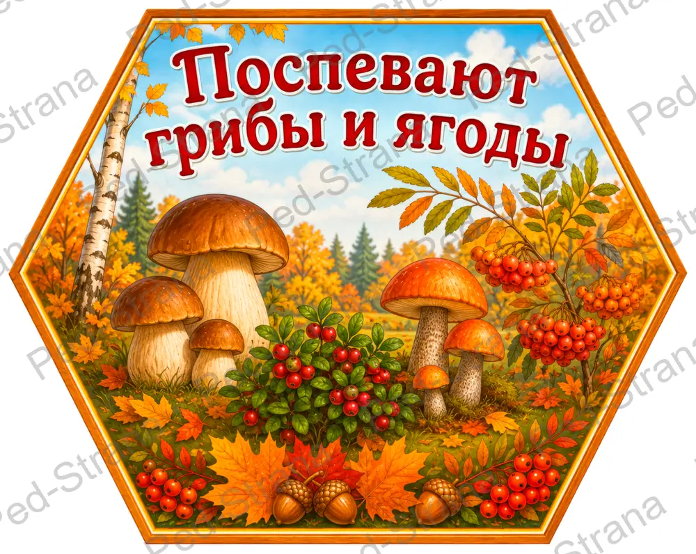Гексы «Признаки осени» — страница-пример 8