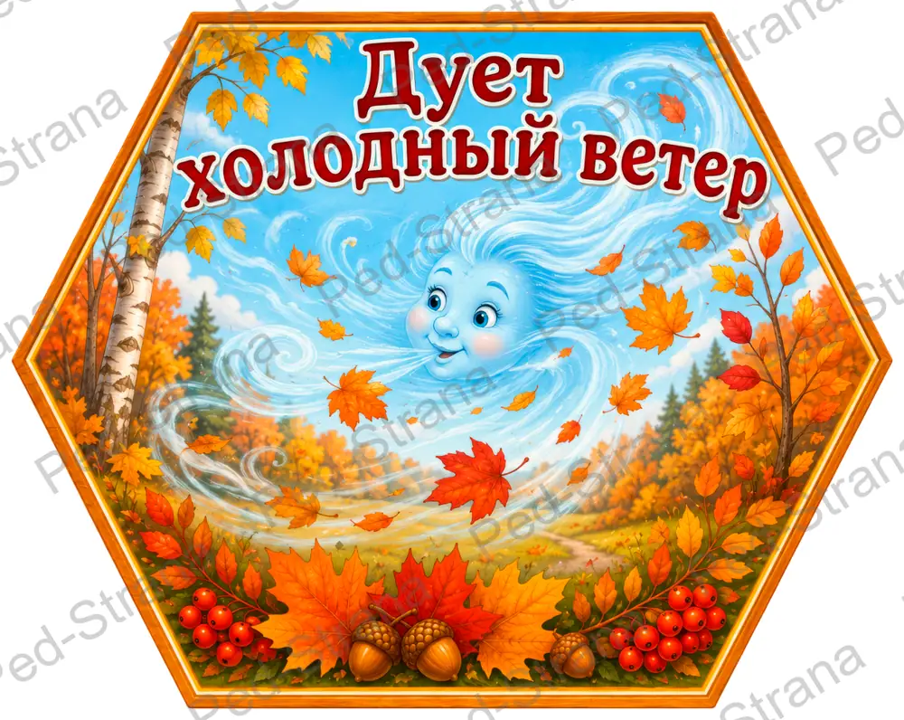 Гексы «Признаки осени» — страница-пример 11