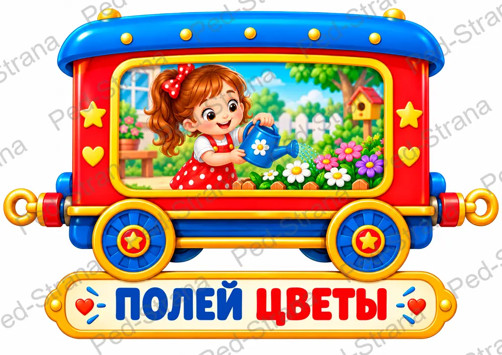 Оформление "Поезд добрых дел" — страница-пример 11