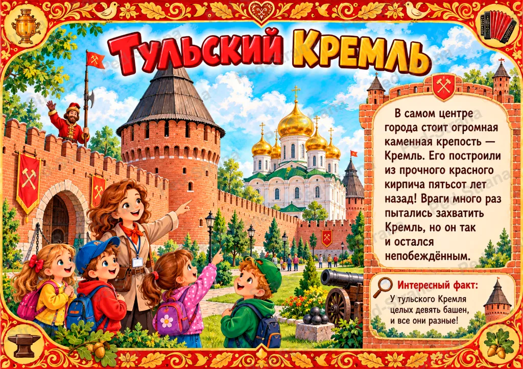Город Тула — увлекательное путешествие от древности до наших дней — страница-пример 1