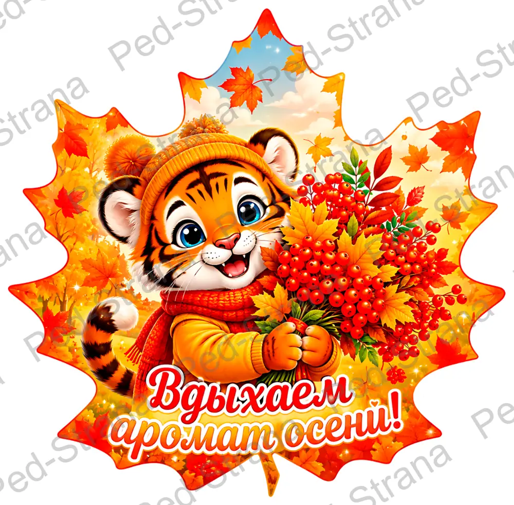 Оформление "Речевые листочки" — страница-пример 5