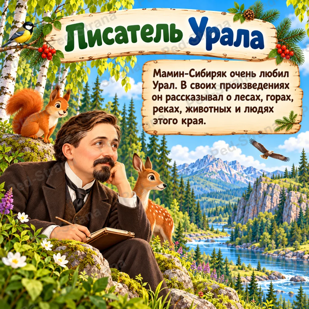 6 ноября - День рождения Дмитрия Мамина-Сибиряка — страница-пример 3