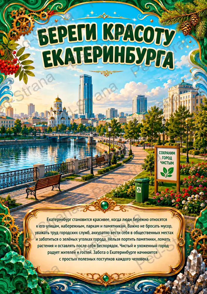 Тематический альбом "Город Екатеринбург" — страница-пример 12
