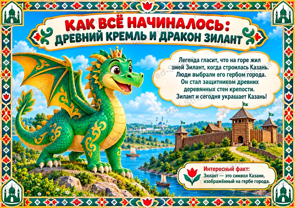 Путешествие по Казани — страница-пример 1