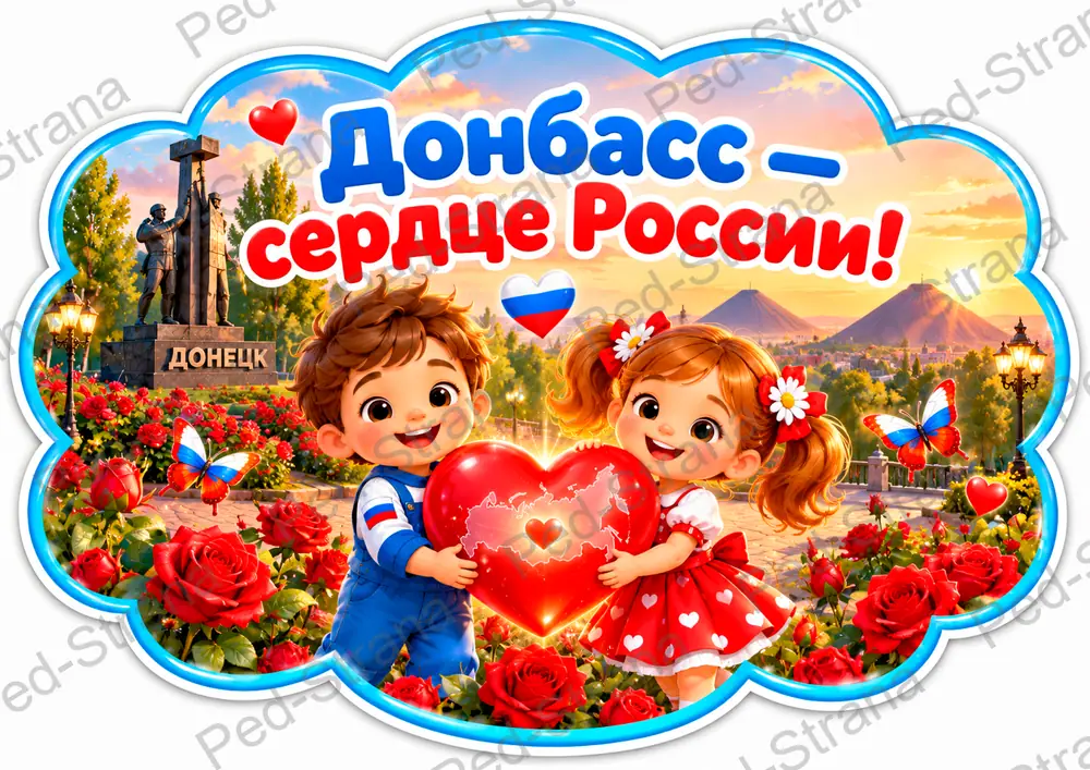 Речевые облачка "30 сентября — День воссоединения Донецкой Народной Республики, Луганской Народной Республики, Запорожской области и Херсонской области с Российской Федерацией" — страница-пример 3