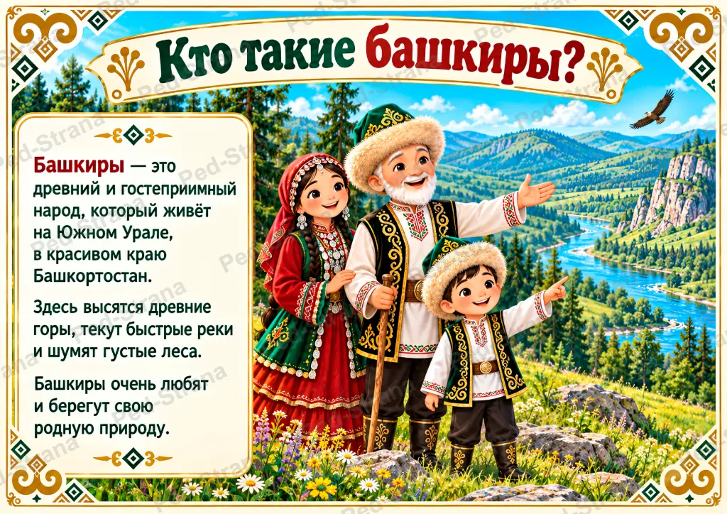 Народы России: Башкиры — страница-пример 1