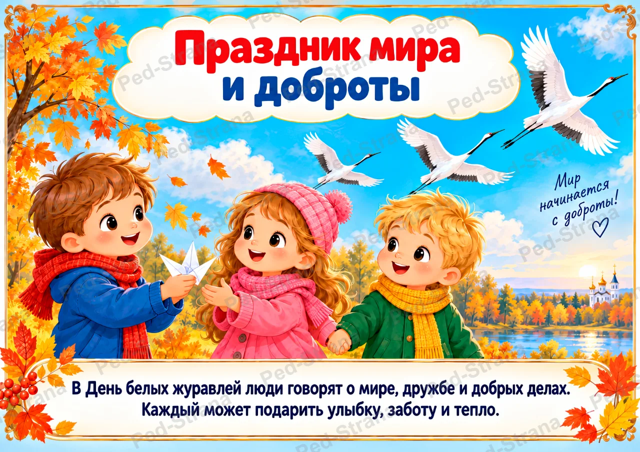 Презентация "22 октября - День белых журавлей" — страница-пример 4