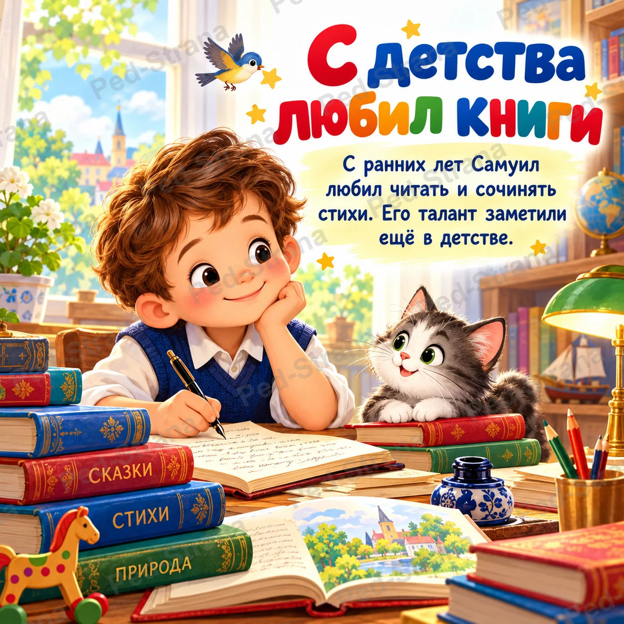 3 ноября - День рождения Самуила Маршака — страница-пример 3