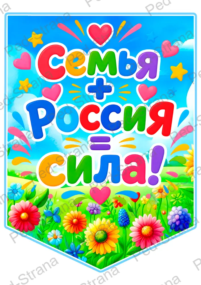 Флажки ко Дню семьи, любви и верности — страница-пример 20