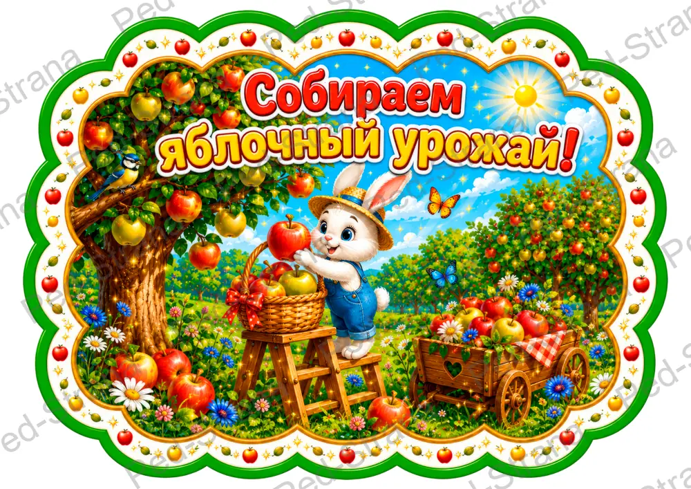 Речевые облачка "Яблочный Спас" — страница-пример 6
