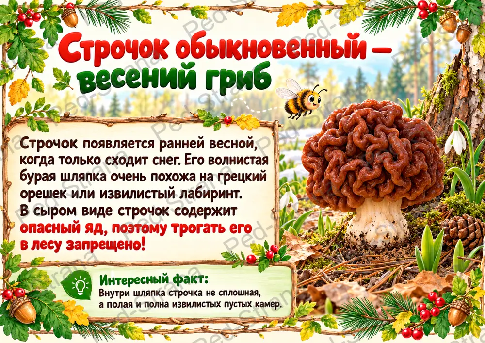 Осторожно, грибочки. Несъедобные и ядовитые грибы — страница-пример 11