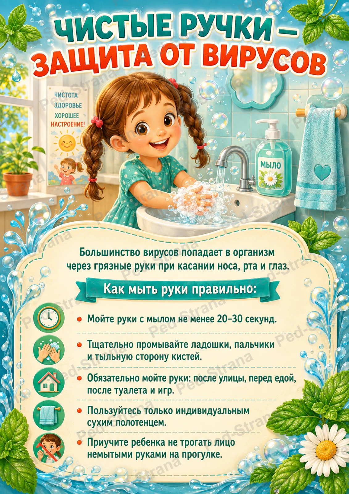 Папка-передвижка «Здоровый малыш» — страница-пример 3