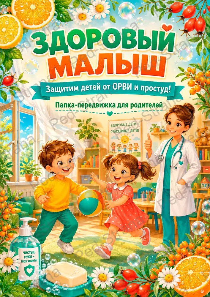 Папка-передвижка «Здоровый малыш» — страница-пример 2