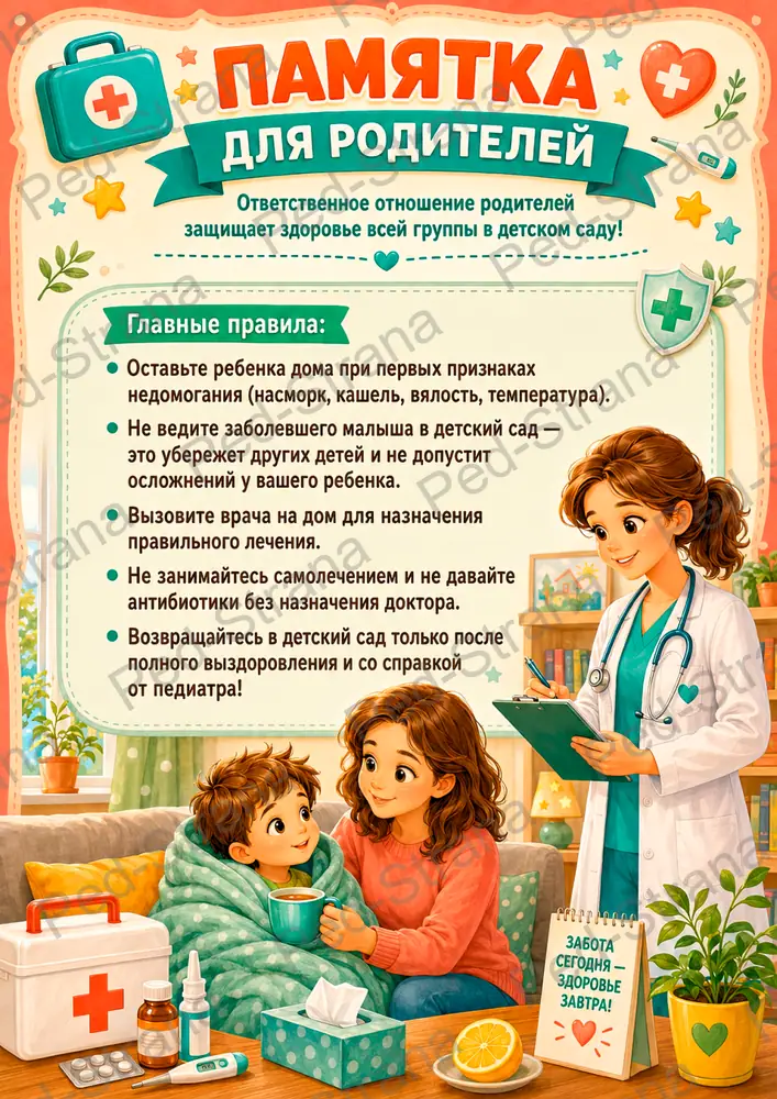 Папка-передвижка «Здоровый малыш» — страница-пример 7