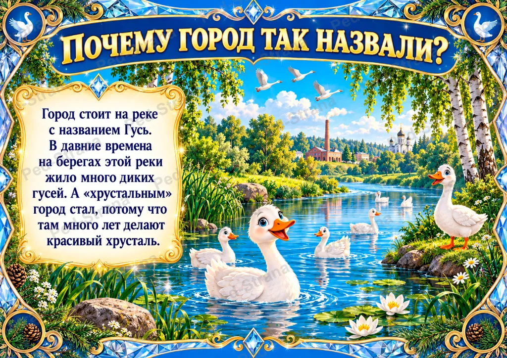 Гусь-Хрустальный - увлекательное путешествие в город мастеров — страница-пример 1