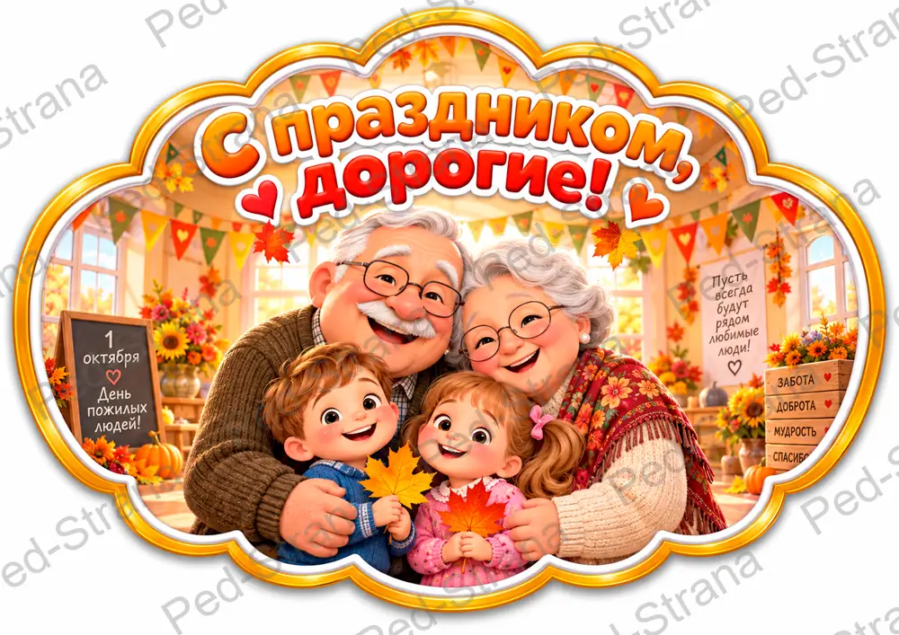 Речевые облачка "Международный день пожилых людей" — страница-пример 2