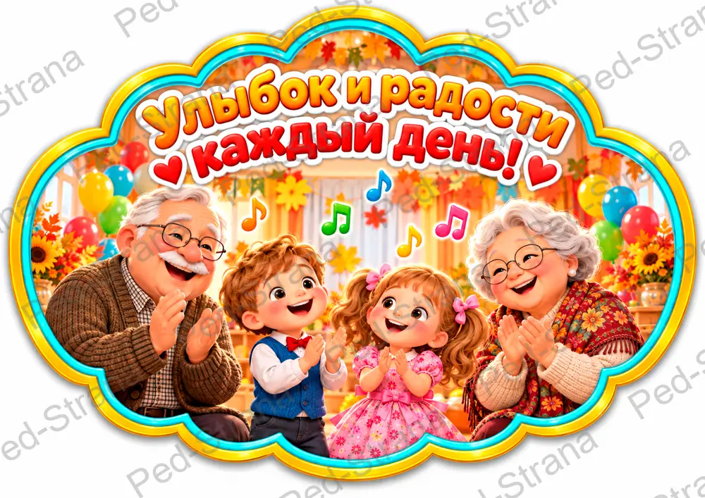 Речевые облачка "Международный день пожилых людей" — страница-пример 11