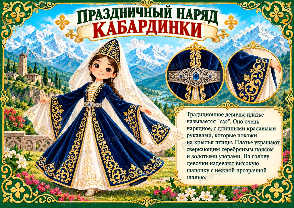 Народы России: Кабардинцы — страница-пример 3