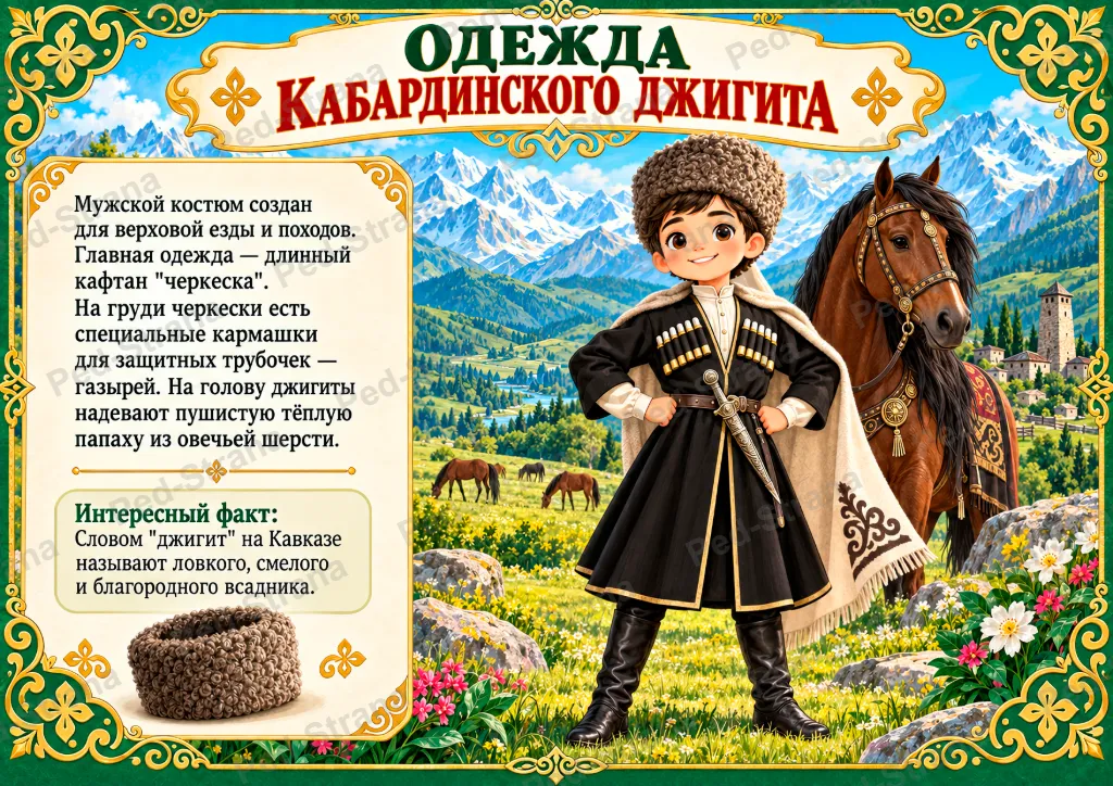 Народы России: Кабардинцы — страница-пример 4
