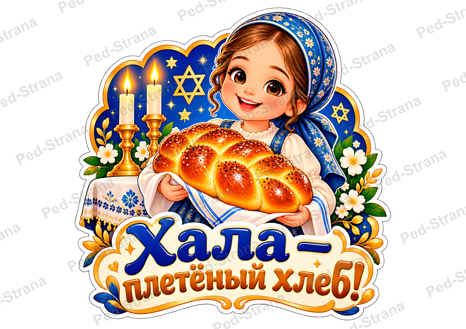 Речевые облачка «Хлебная кругосветка - от каравая до багета» — страница-пример 1