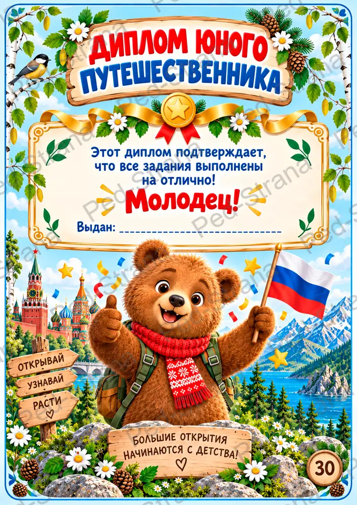 Рабочая тетрадь "Большое путешествие по России" — страница-пример 31