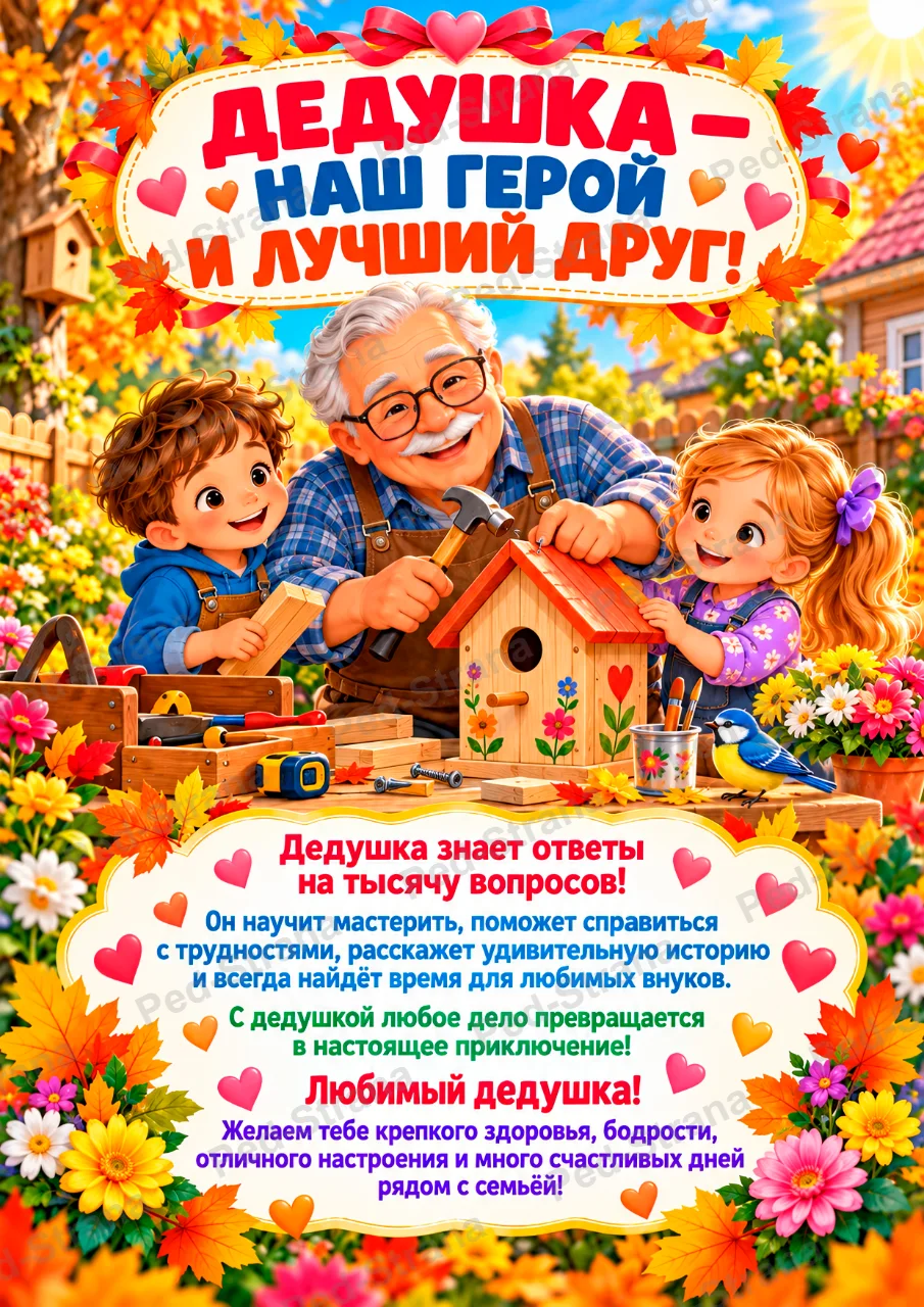 Папка-передвижка «День бабушек и дедушек» — страница-пример 3