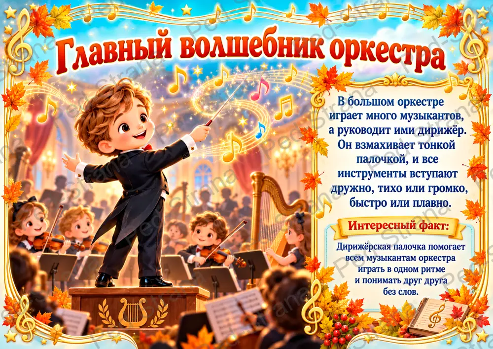 Тематический альбом "Международный день музыки" — страница-пример 7