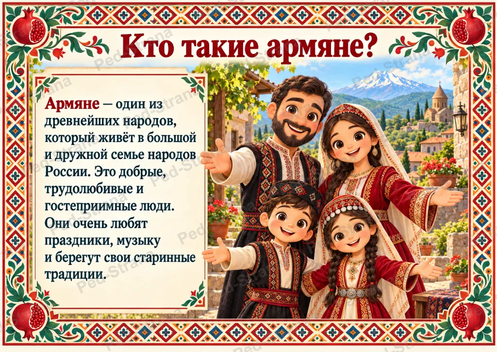 Народы России: Армяне — страница-пример 1